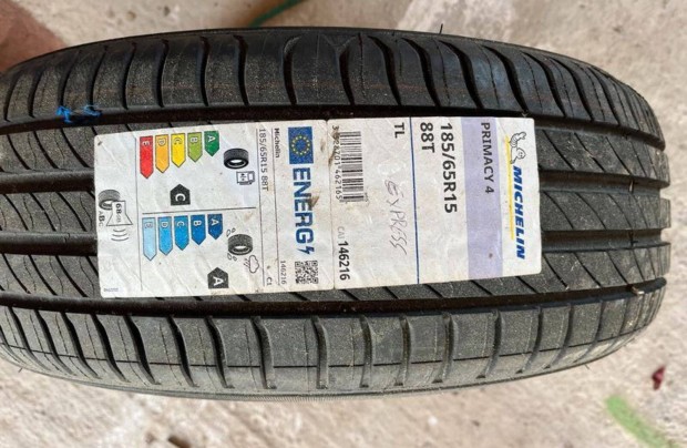 185/65 R15 Michelin Primacy 4 nyri gumi j! 1db