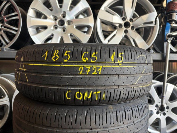 185/65 r15 Continental 2021 nyárigumi 4db eladó 185/65r15 garnitúra