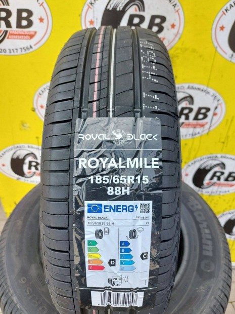 185/65 r15 Royal Black Új nyárigumi 16000ft/db
