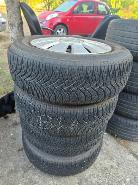 185/65 r15 teli szett 2024 vjrat 5x112 lemezfelnivel disztarcsaval