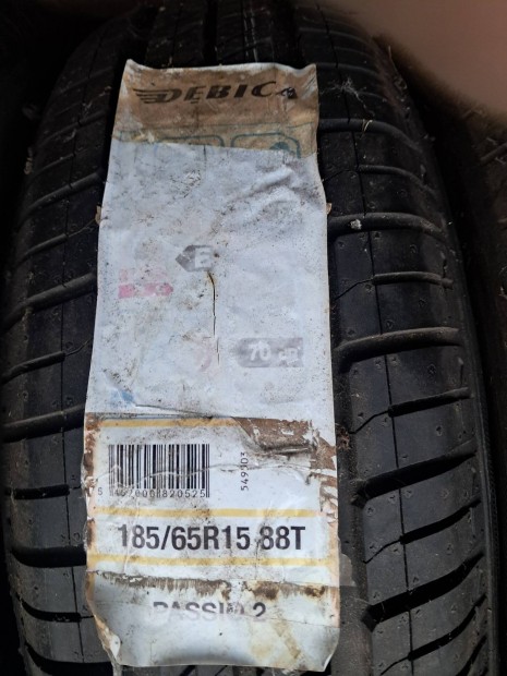 185/65r15 debica passio 2 új nyári gumi 1db 10000ft