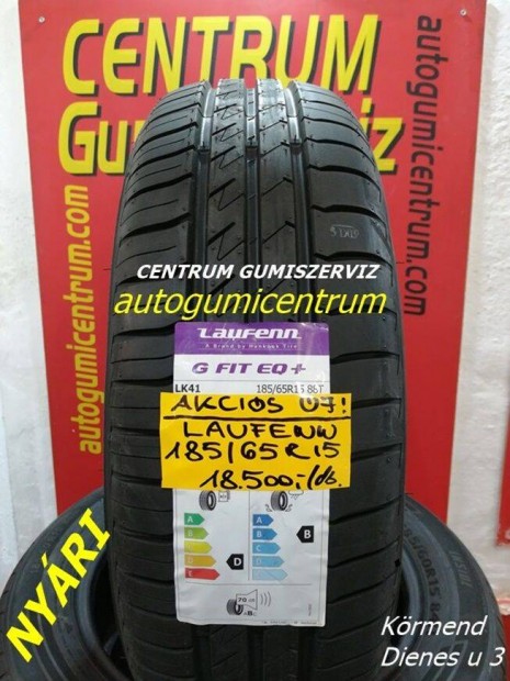 185/65r15 nyri gumi jak -Laufenn. 18.500 Ft