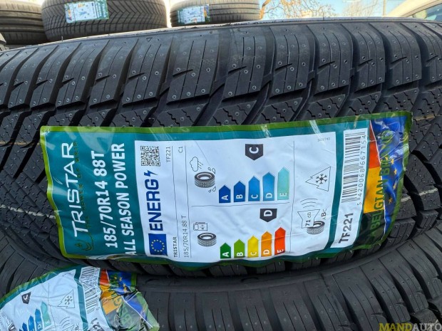 185/70R14 Tristar 4Season,Új nyégy évszakos gumi