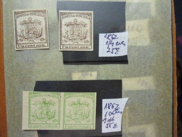 1862.Venezuela Stamps For Sale.Blyeg elad.r:100 Eur