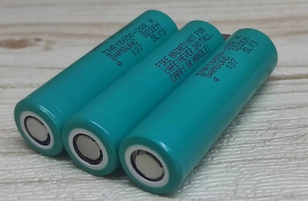 1865020R Samsung 3.7V 2000mA INR jratlthet Li-ion Ipari akku cella