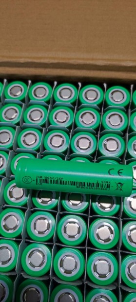 18650 Eve 2500 mAh lítium li ion akku