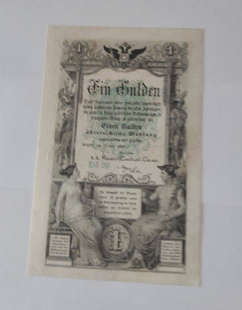 1868 1 Gulden (1 forint)szp llapotban
