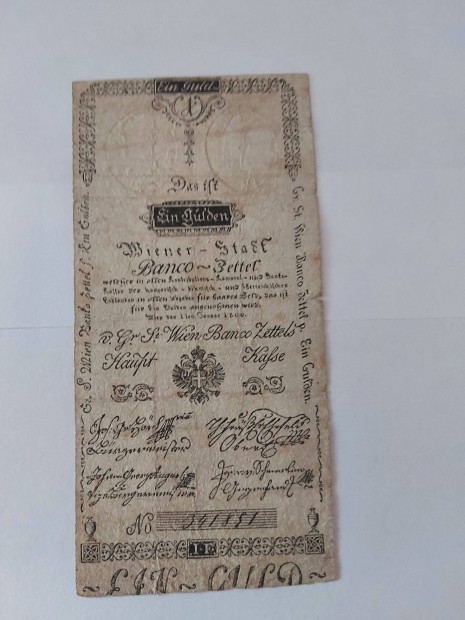 1868 1 Gulden (1forint) szp llapotban elad