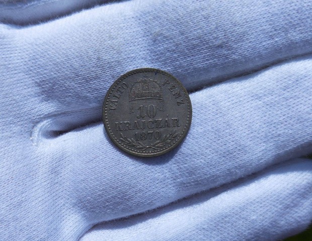 1870 KB 10 krajcr ezst rme