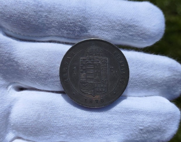 1870 KB 1 Forint ezst rme