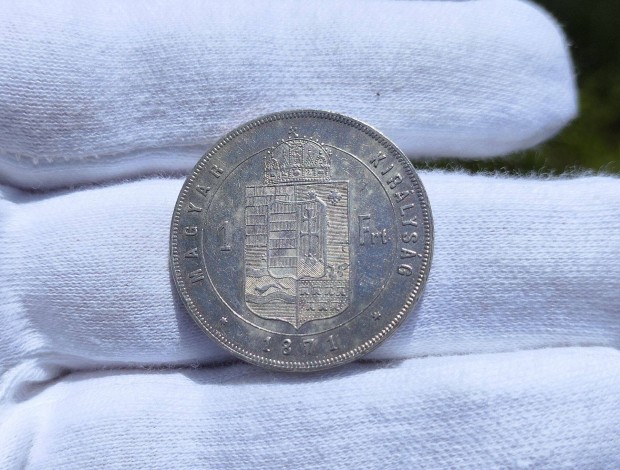 1871 KB 1 Forint ezst rme