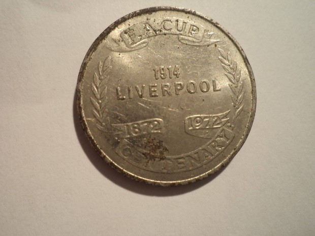 1872-1972 Liverpool emlkrem elad