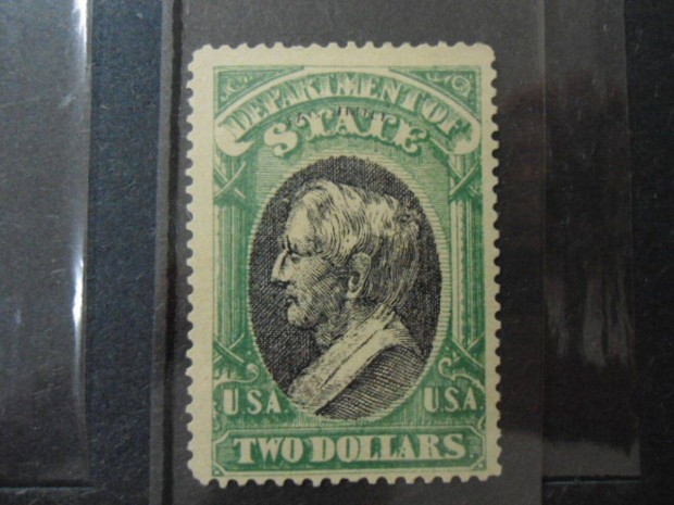 1873.Stamps Sale.Usa Stata William Henry,Seward.Two Dollars 2000 Eur