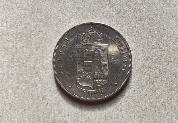 1879 KB 1 Forint ezst rme