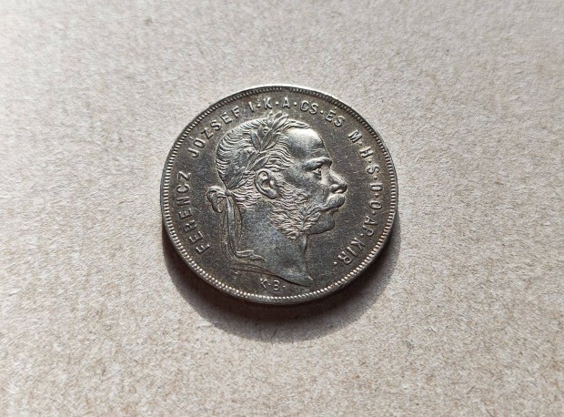 1879 KB 1 Forint ezst rme