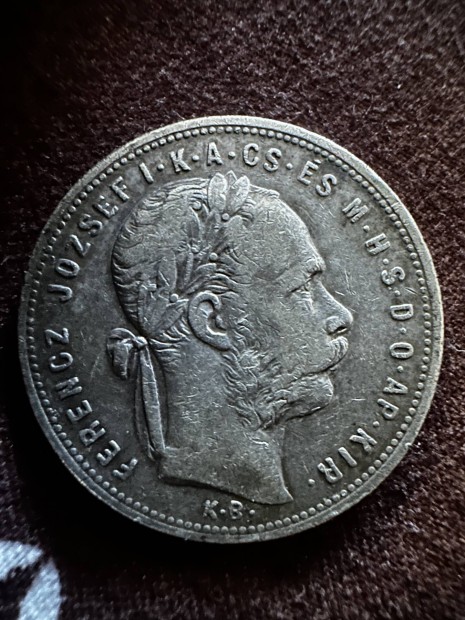 1881 ezüst 1 forint Ferenc József