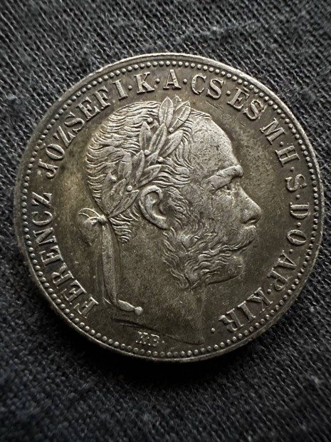 1884 1 Forint - Kb. - kpek szerinti gynyr llapotban