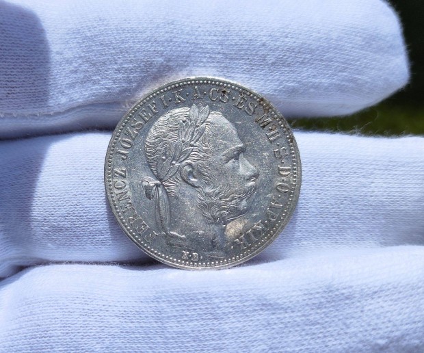1884 KB 1 Forint ezst rme