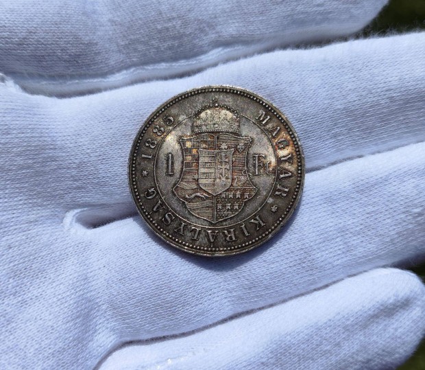 1885 KB 1 Forint ezst rme