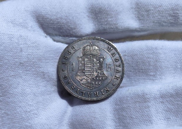 1888 KB 1 Forint ezst rme