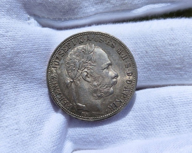 1891 KB 1 Forint ezst rme