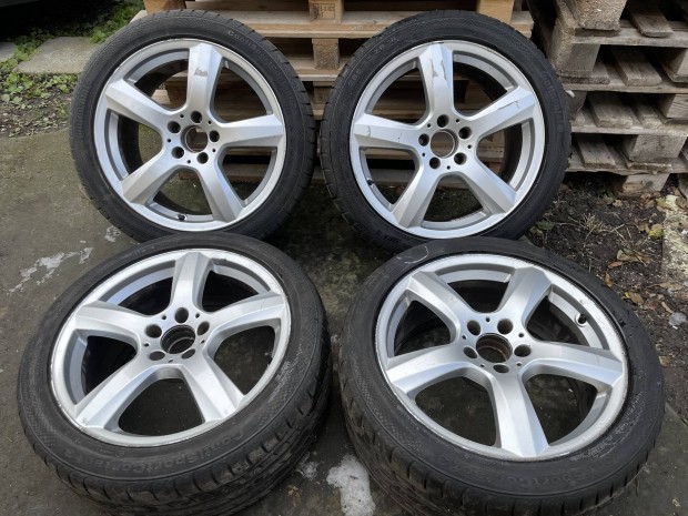 18 18" 5x112 Mercedes 2 szles gyri alufelni felni tpms szenzor