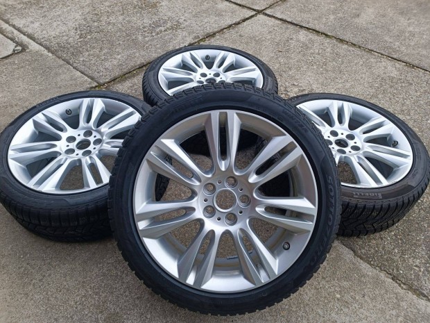 18 18" Gyári Jaguar alufelni 5*108 téli gumi szenzor Jaguar XE 5*108