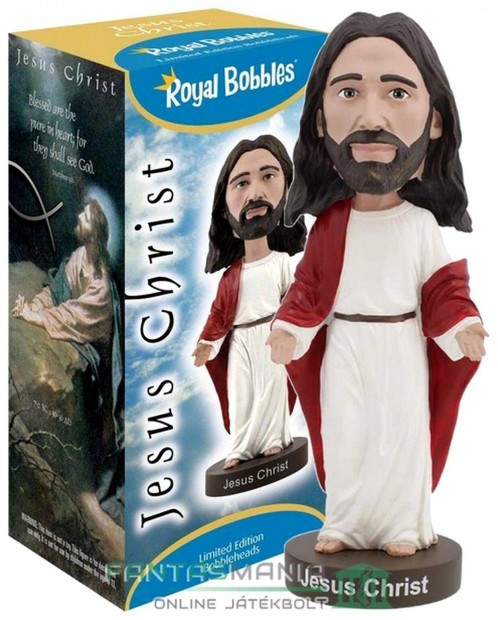 18-20 cm Royal Bobbles blogat figura Jesus Christ szobor figura