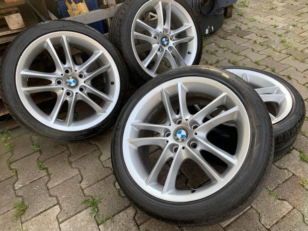 18 Gyari Bmw Style 182 ketszeles Alufelni Nyarigumikkal 5x120