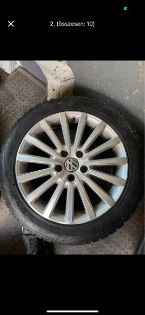 18 Gyari Volkswagen Transporter T5 T6 Alufelni Teligumikkal 5x120