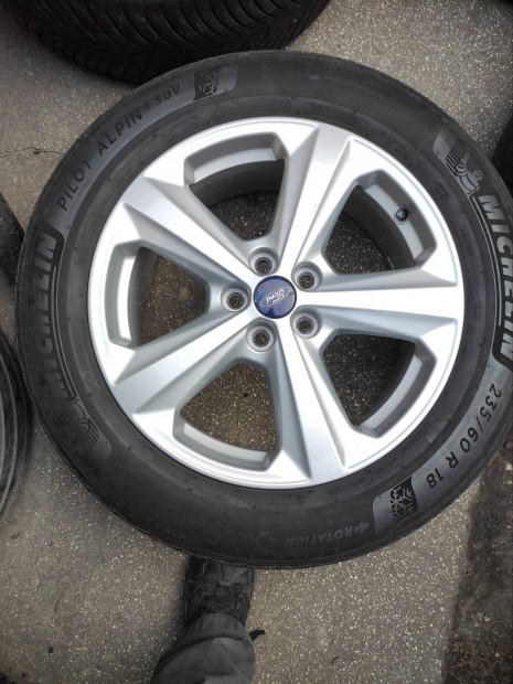 18" 18 5x108 Ford gyári alufelni tpms 158eft/4db