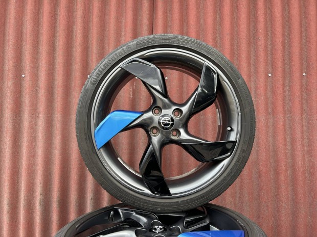18" 4x100 gy�ri Opel Adam Twister alufelni ny�rigumikkal!