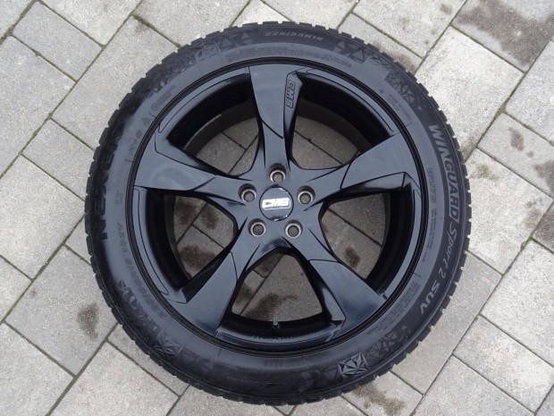 18" 5x108 ET40 fekete alufelni 225/55R18 tligumi Opel Ford Peugeot