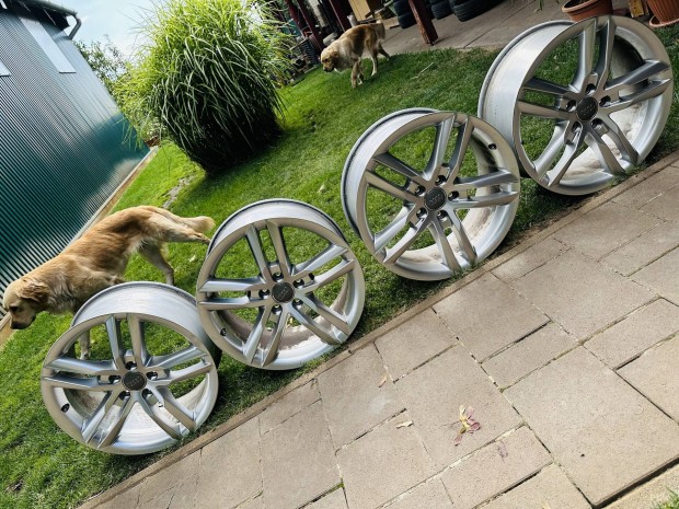 18" 5x112 8J ET47 Audi alufelni eladó! Gumival is! Skoda, VW