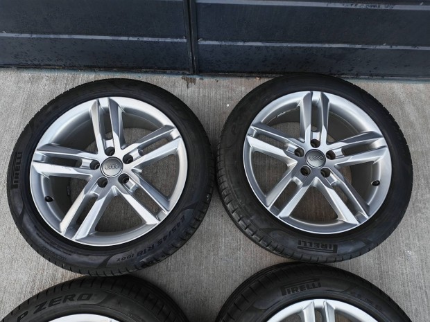 18" 5x112 Audi gyári alufelni szett nyárigumikkal!