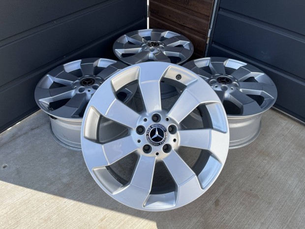 18" 5x112 Mercedes ML, R Classe gyári alufelni szett +Tpms! Újszerű!