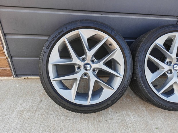 18" 5x112 Seat Cupra gyári alufelni szett nyárigumikkal! VW,Audi