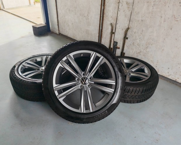 18" 5x112 VW Arteon, Passat B8 "Sebring" alufelni szett jszer!