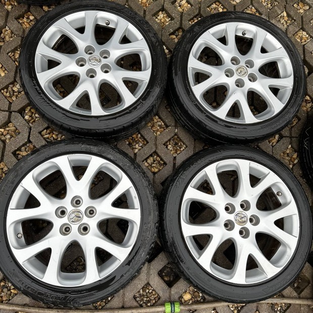 18" 5x114,3 7,5J ET60 Mazda 6 GH alufelni eladó! Futásuk OK!