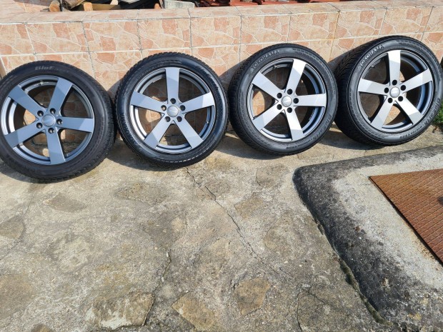 18" 5x114,3 Dezent alufelni tligumival, tpms szenzorral