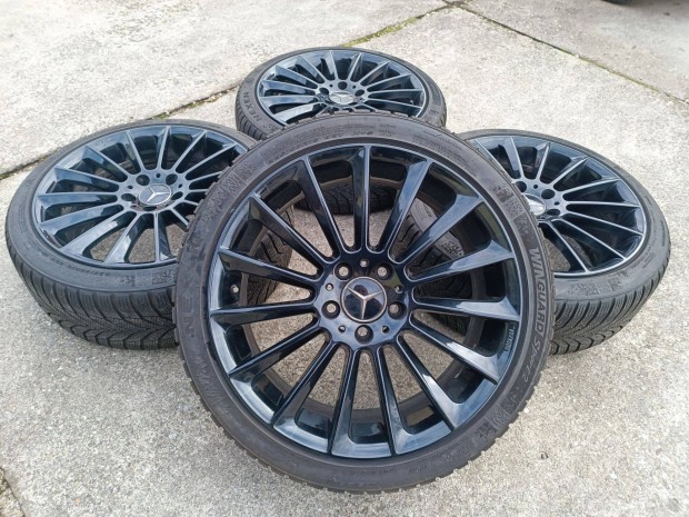 18" Mercedes Carmani alufelni 5*112 2021es Nexen téli gumik B C Class