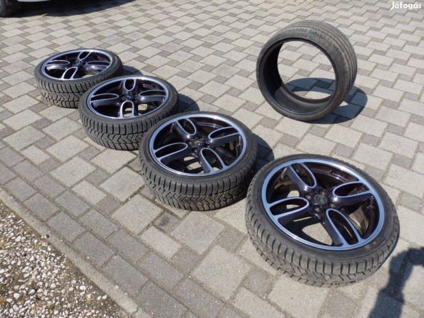 18" Mini Cooper alufelni Pirelli tli gumi szettel