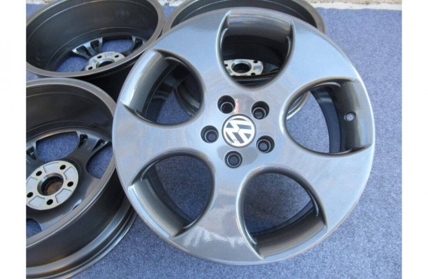 18" VW Golf GTI feljtott BBS alufelni 5x112 gyri felni Antracit