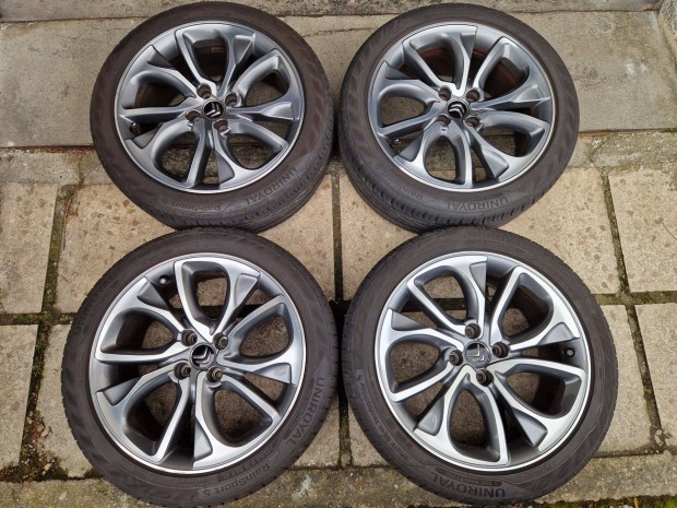 18" gyári Citroen DS4 alufelni Uniroyal nyárigumik 4x108 18 felni ds-4