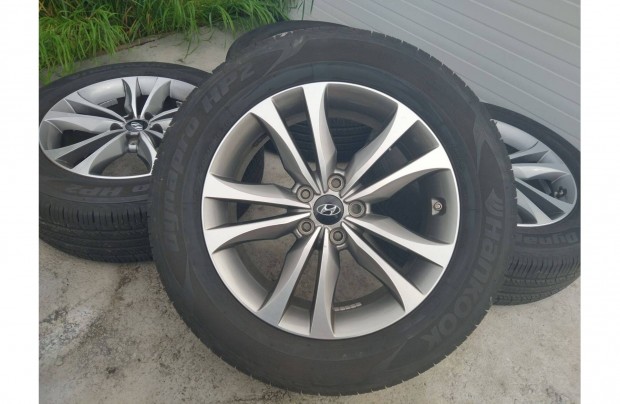 18" gyári Hyundai alufelni Sata Fe, Kia Sorento Tpms szenzor 5x114,3