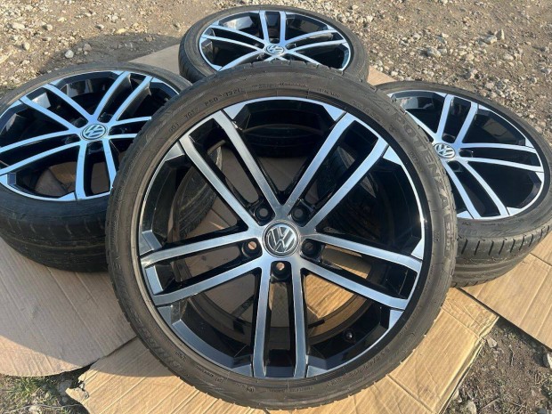 18" gyári VW Golf VII. Nogaro alufelni 5x112 Passat Touran Jetta Caddy