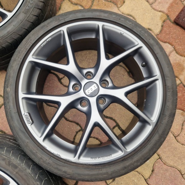 18" gyri bbs sr014 alufelni 5x112 vw audi skoda seat felni