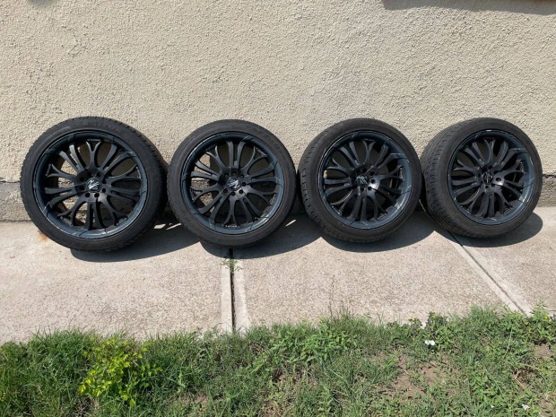 18-as Barracuda alufelni nyri gumival 225/45 R18 4X100 4X108