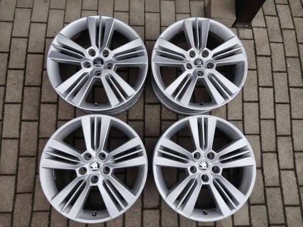 18-as Skoda gy�ri alufelnik (Pictoris), 140-�rt!