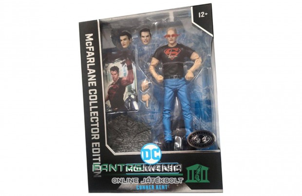 18 cm DC Multiverse Conner Kent Superboy figura L Mellkas Platinum